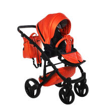 Junama S Class Art.04 Orange Baby universal stroller 2 in 1