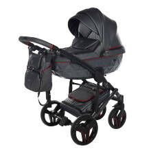 Junama S Class Art.06 Graphite Baby universal stroller 2 in 1