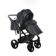 Junama S Class Art.06 Graphite Baby universal stroller 2 in 1