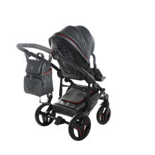 Junama S Class Art.06 Graphite Baby universal stroller 2 in 1