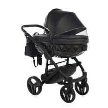 Junama S Class Art.07 Black Baby universal stroller 2 in 1