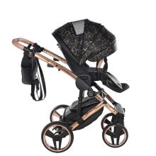 Junama Heart Art.HT-02 Black Cooper Baby universal stroller 2 in 1