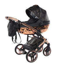 Junama Heart Art.HT-02 Black Cooper Baby universal stroller 2 in 1