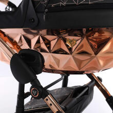 Junama Heart Art.HT-02 Black Cooper Baby universal stroller 2 in 1