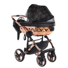 Junama Heart Art.HT-02 Black Cooper Baby universal stroller 2 in 1