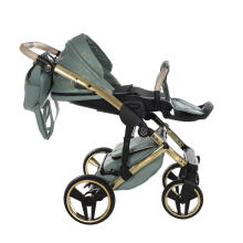 Junama Heart Art.HT-03 Green Gold Baby universal stroller 2 in 1