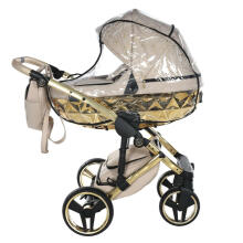 Junama Heart Art.HT-07 Beige Gold Baby universal stroller 2 in 1