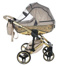 Junama Heart Art.HT-07 Beige Gold Baby universal stroller 2 in 1