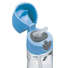B.Box Drink Bottle Art.BB00444 Blue Slate Детский поильник с силиконовой трубочкой с 9+ мес,450 мл