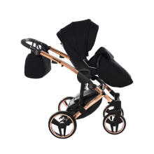 Junama Exclusive V2 Art.JG-02 Black Baby universal stroller 2 in 1