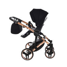 Junama Exclusive V2 Art.JG-02 Black Baby universal stroller 2 in 1