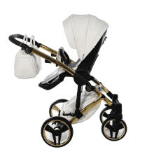 Junama Exclusive V2 Art.JG-03 White Baby universal stroller 2 in 1