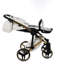 Junama Exclusive V2 Art.JG-03 White Baby universal stroller 2 in 1