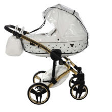 Junama Exclusive V2 Art.JG-03 White Baby universal stroller 2 in 1