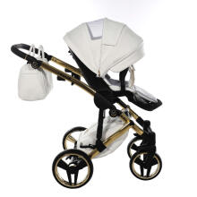 Junama Exclusive V2 Art.JG-03 White Baby universal stroller 2 in 1