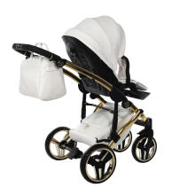 Junama Exclusive V2 Art.JG-03 White Baby universal stroller 2 in 1