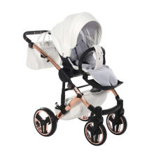 Junama Exclusive V2 Art.JG-04 White Baby universal stroller 2 in 1