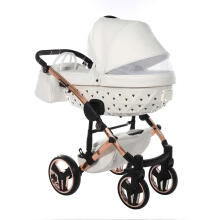 Junama Exclusive V2 Art.JG-04 White Baby universal stroller 2 in 1