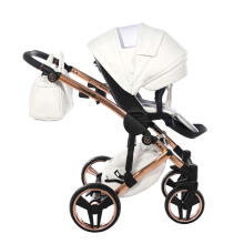 Junama Exclusive V2 Art.JG-04 White Baby universal stroller 2 in 1