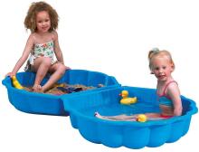 3toysm Art.61059P Sandbox Double shell blue - non-slip bottom