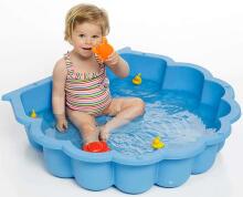 3toysm Art.61059P Sandbox Double shell blue - non-slip bottom
