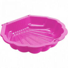 3toysm Art. 69654 Sandpit Big shell pink Smilšu kaste