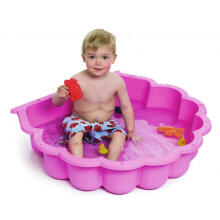 3toysm Art. 69654 Sandpit Big shell pink Smilšu kaste
