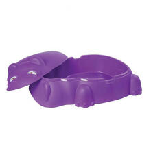 3toysm Art.18518 Sandpit Hipolit with cover purple