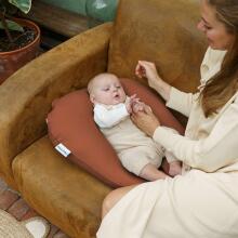 Doomoo Softy nursing pillow Tetra Jersey Terracotta