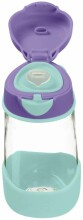 B.Box Sport Bottle Art.BB500403 Lilac Pop Детская спортивная бутылочка с силиконовым носиком 9+ мес,450 мл