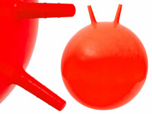 Ikonka Art.KX5384 Kengūros šokinėjimo kamuolys 65cm oranžinis