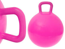 Ikonka Art.KX5383_1 Kangaroo jumping ball 45cm pink