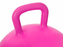 Ikonka Art.KX5383_1 Kangurs lēkšanas bumba 45cm rozā krāsā