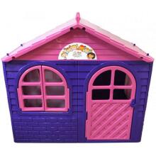 3toysm Art.301 Children's playhouse with curtain rods and curtains pink-purple