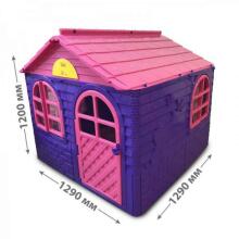 3toysm Art.301 Children's playhouse with curtain rods and curtains pink-purple