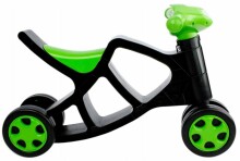 3toysm Art.133 Tricycle green Bērnu balansēšanas velosipēds no plastmasas bez pedāļiem