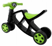3toysm Art.133 Tricycle green Bērnu balansēšanas velosipēds no plastmasas bez pedāļiem