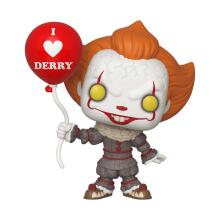 FUNKO POP! Vinyl: Фигурка IT Chapter 2 - Pennywise w/ Balloon,9,5 см