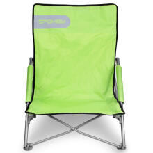 Folding deckchair green Spokey PANAMA