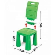 3toysm Art.4692 Plastic chair green
