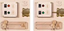 3toysm MONTESSORI  Sensor Art.MT21  Development board 75x50