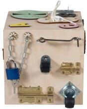 3toysm MONTESSORI  Natural small kube Art.KM3