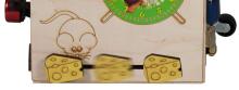 3toysm MONTESSORI  Natural small kube Art.KM3