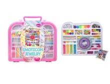 Ikonka Art.KX4872 Beads for making jewellery bracelets set in a case