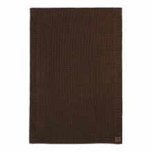 Elodie Details Wool Knitted Blanket 100x75 cm, Chocolate