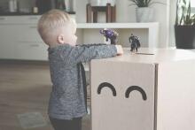 Wooden Toy Chest Art.BBO005 Natural
