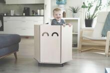 Wooden Toy Chest Art.BBO005 Natural