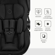 Bugaboo Otter by Nuna i-Size Art.152372 Mineral Black Car seat 0-13kg