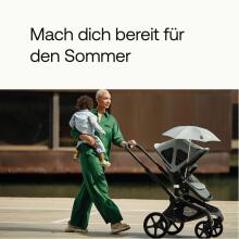Bugaboo Fox/Cameleon3/Lynx breezy sun canopy v2 Art.152384 Seaside Blue Sun protection