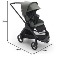 Bugaboo Dragonfly Art.152408 Forest Green  Baby stroller/convertible